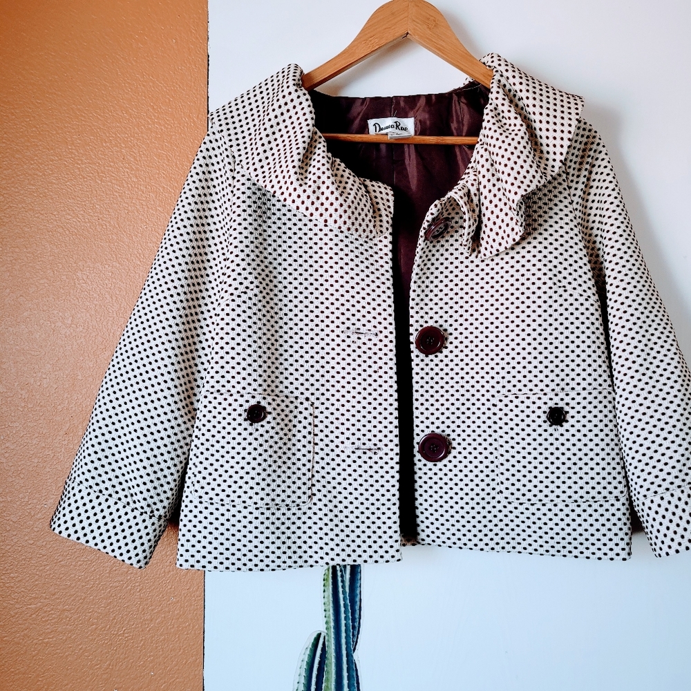Vintage Donna Rae Jacket Size 6 - Picture 9 of 12